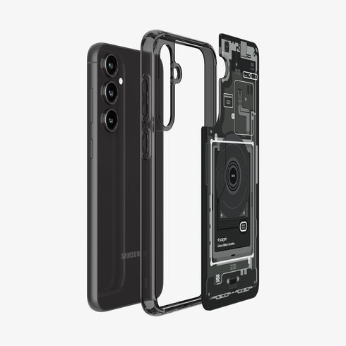 ACS05620 - Galaxy S23 Ultra Case Ultra Hybrid in zero one showing the back