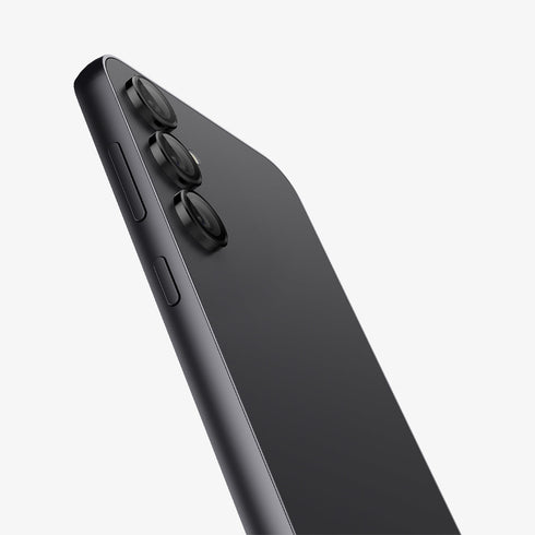 AGL05950 - Galaxy S23 Ultra EZ Fit Optik Pro Lens Protector in black showing the device