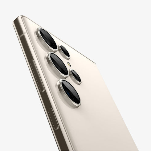 AGL05950 - Galaxy S23 Ultra EZ Fit Optik Pro Lens Protector in black showing the device