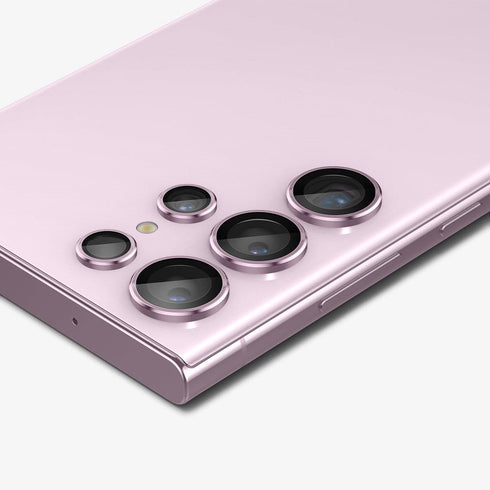 AGL05950 - Galaxy S23 Ultra EZ Fit Optik Pro Lens Protector in black showing the device